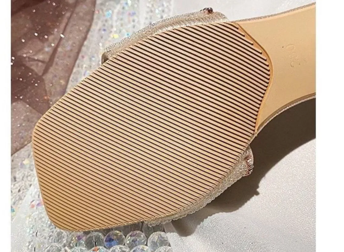 Cute Cheap Flip Flops 2024 summer new thick heel sandals for women