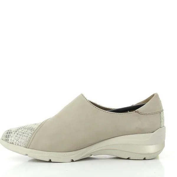 80's Sneakers 24 Hrs 24032 Snake Print Beige Sneakers