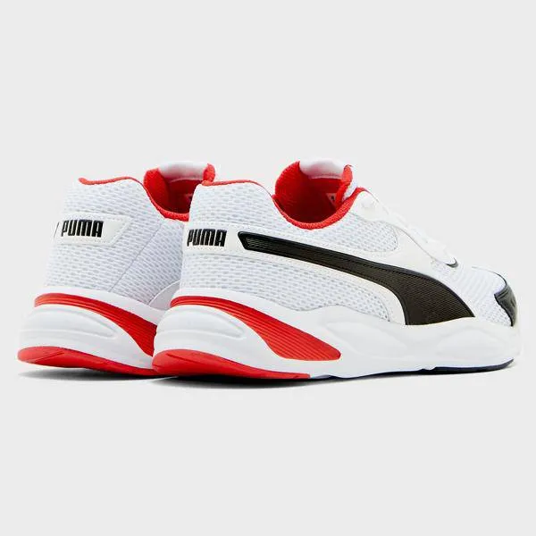 90s Runner Puma WHT-BlK Running Shoes Old