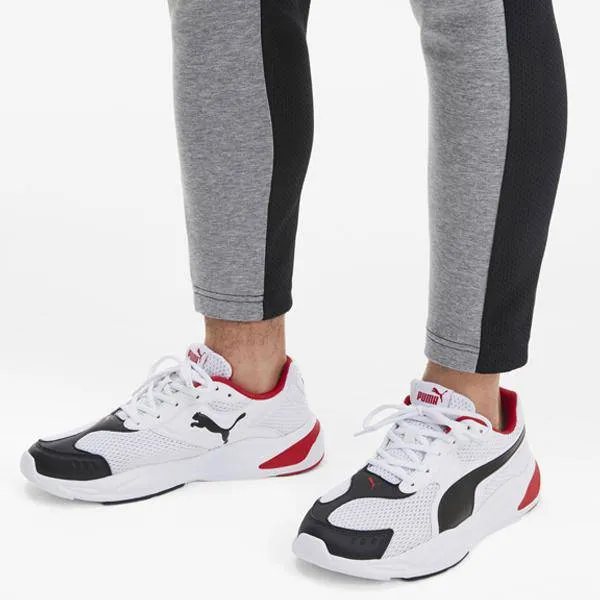 Durable Running Shoes 90s Runner Puma WHT-BlK