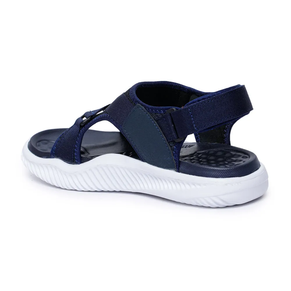 Moppers Slippers A-HA Casual Blue Sandals For Men STAMINA-6E By Liberty