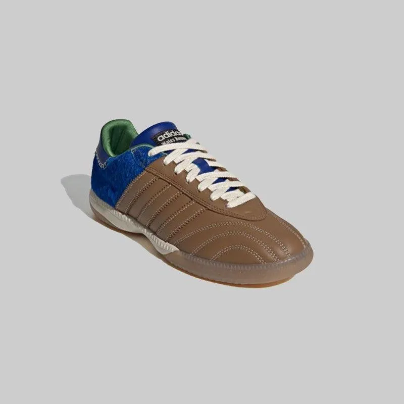 Adidas Towelie Shoes Wales Bonner MN Samba PNY NPPA - Brown/Royal Blue