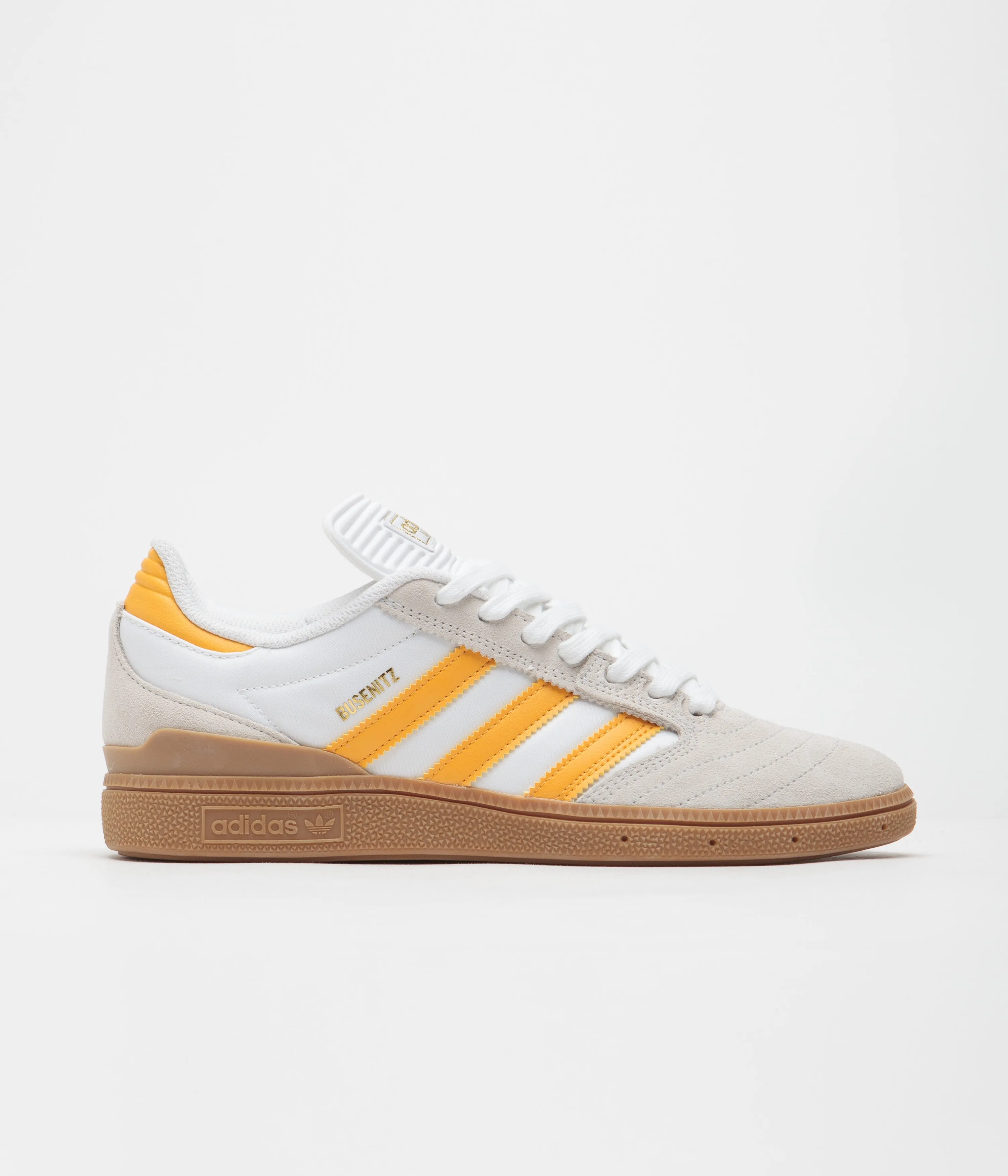 Adidas Predator Turf Shoe Adidas Busenitz Shoes - Crystal White / Yellow / Gum4