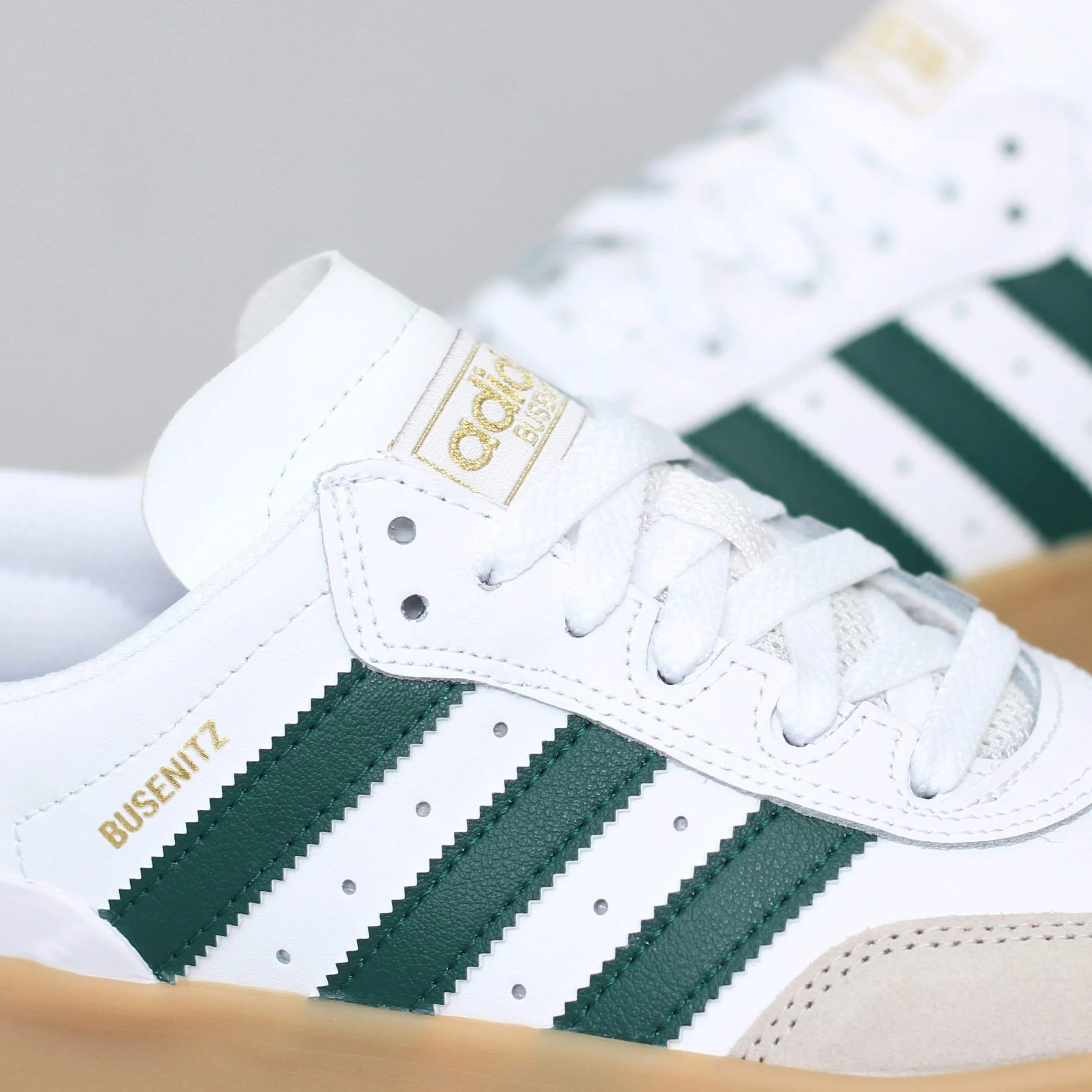 Adidas Break Start Premium Low Shoes adidas Busenitz Vulc RX Shoes FTWR White / Collegiate Green / Gum3