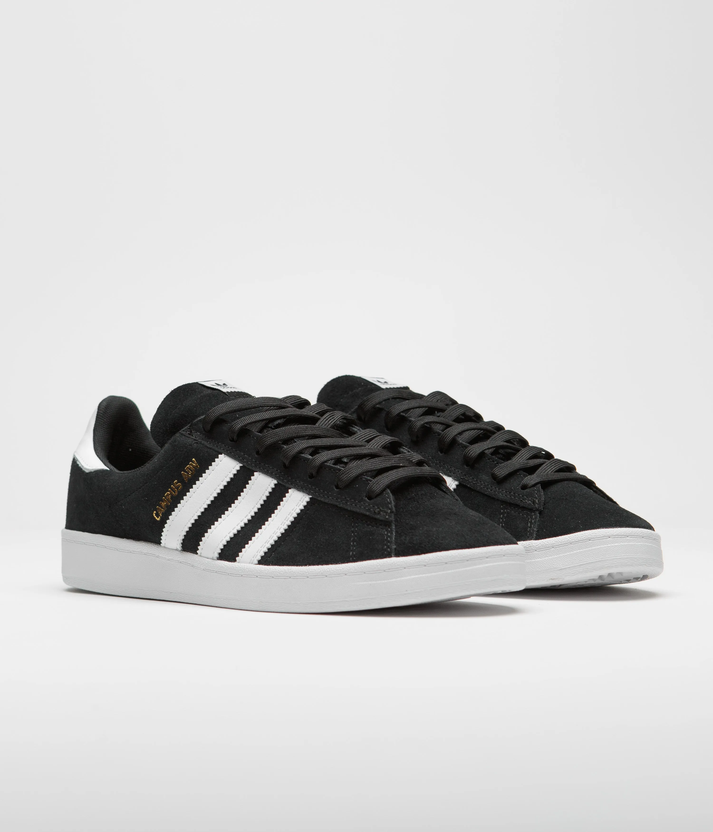 Adidas Campus ADV Shoes - Core Black / White / White Size 16 Adidas Shoes
