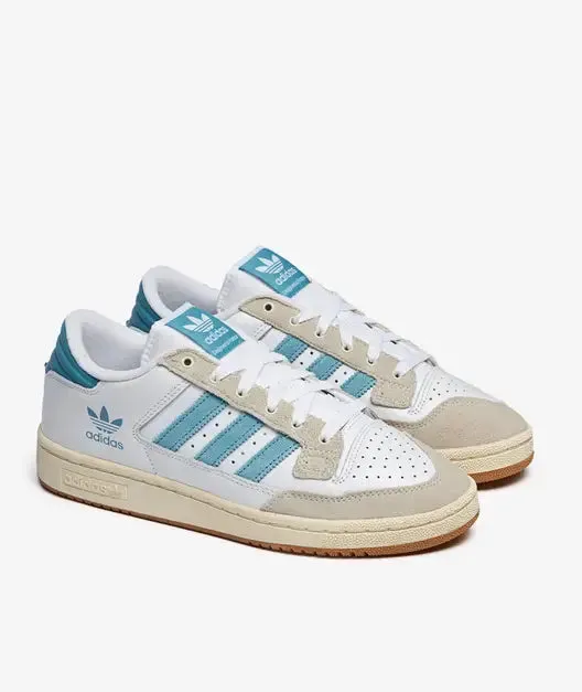 Adidas Centennial 85 Lo - White / Blue / White Nba Adidas Shoes