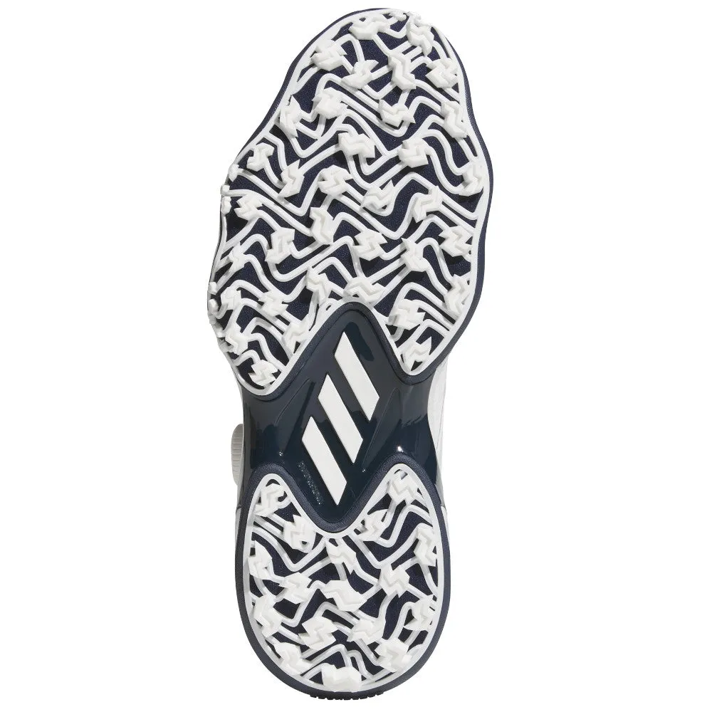 adidas Codechaos Boa 25 Spikeless Waterproof Shoes - White/Silver Metallic/Collegiate Navy Water Shoes Adidas