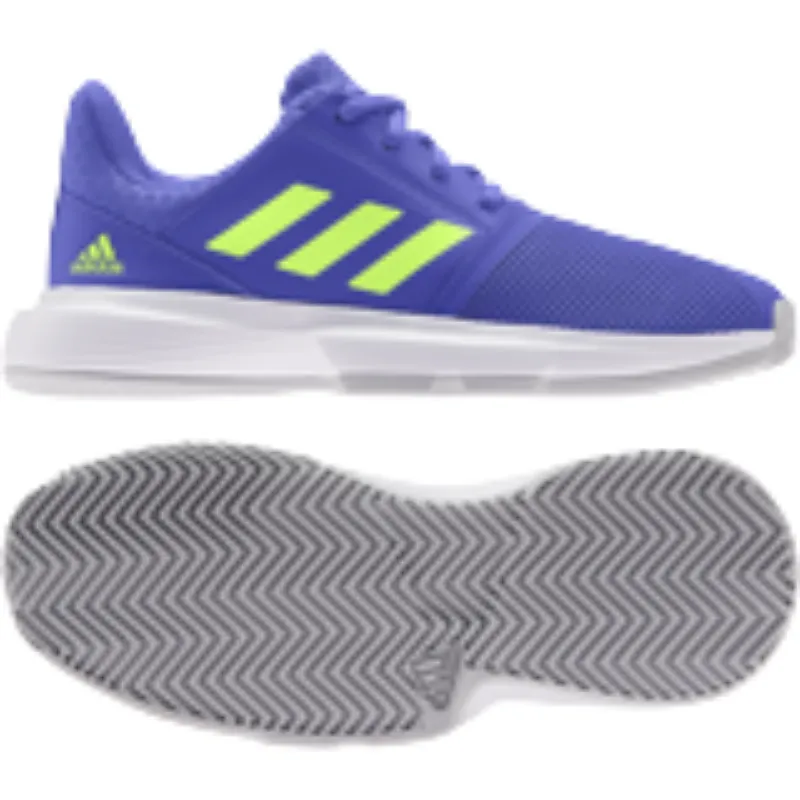 Adidas Court Jam XJ  Tennis Shoes - Sonic Ink/Signal Green/White Adidas Adizero Zg Spikeless Golf Shoes