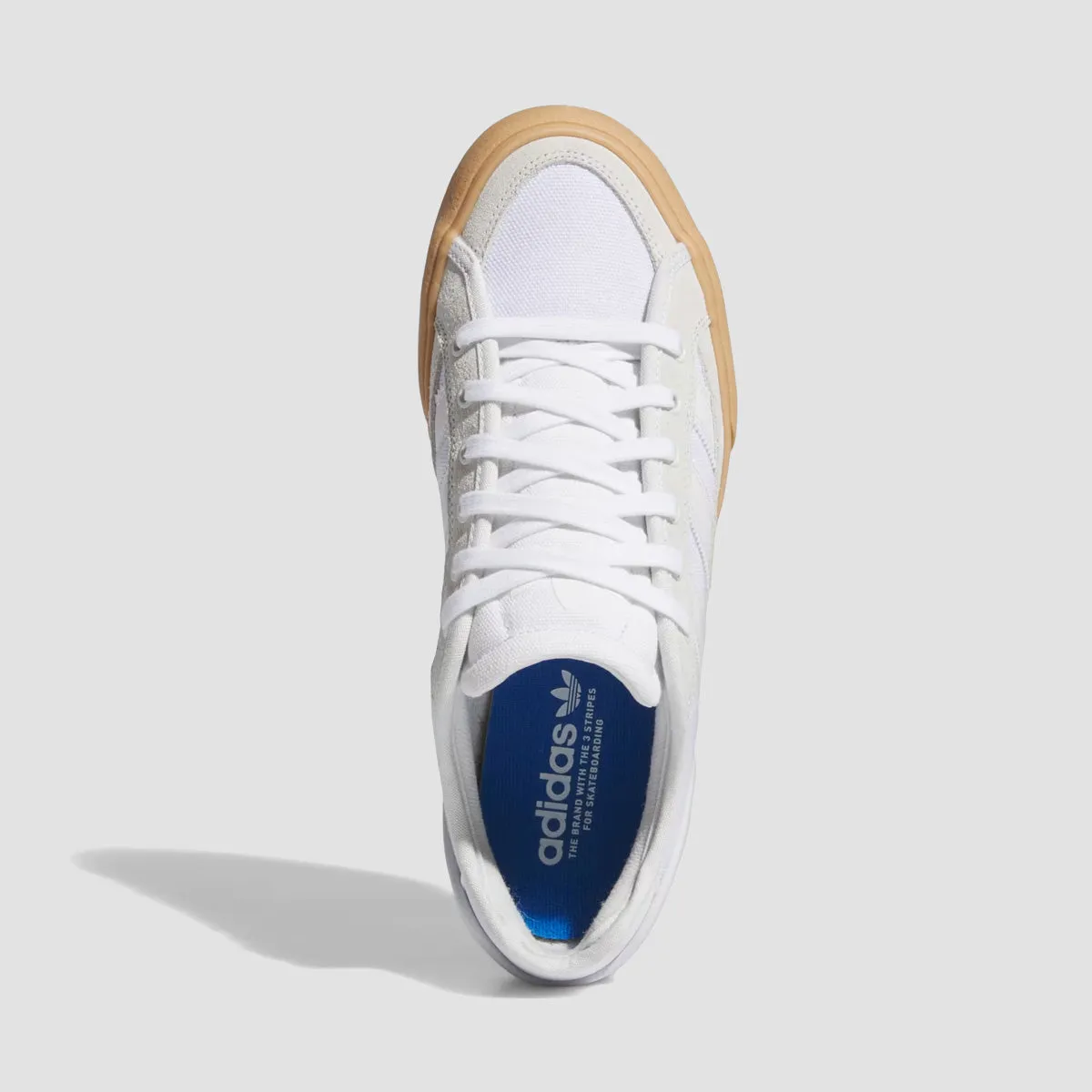 Adidas Box Shoe adidas Court TNS Premiere Shoes - Crystal White/Ftwr White/Gum 3