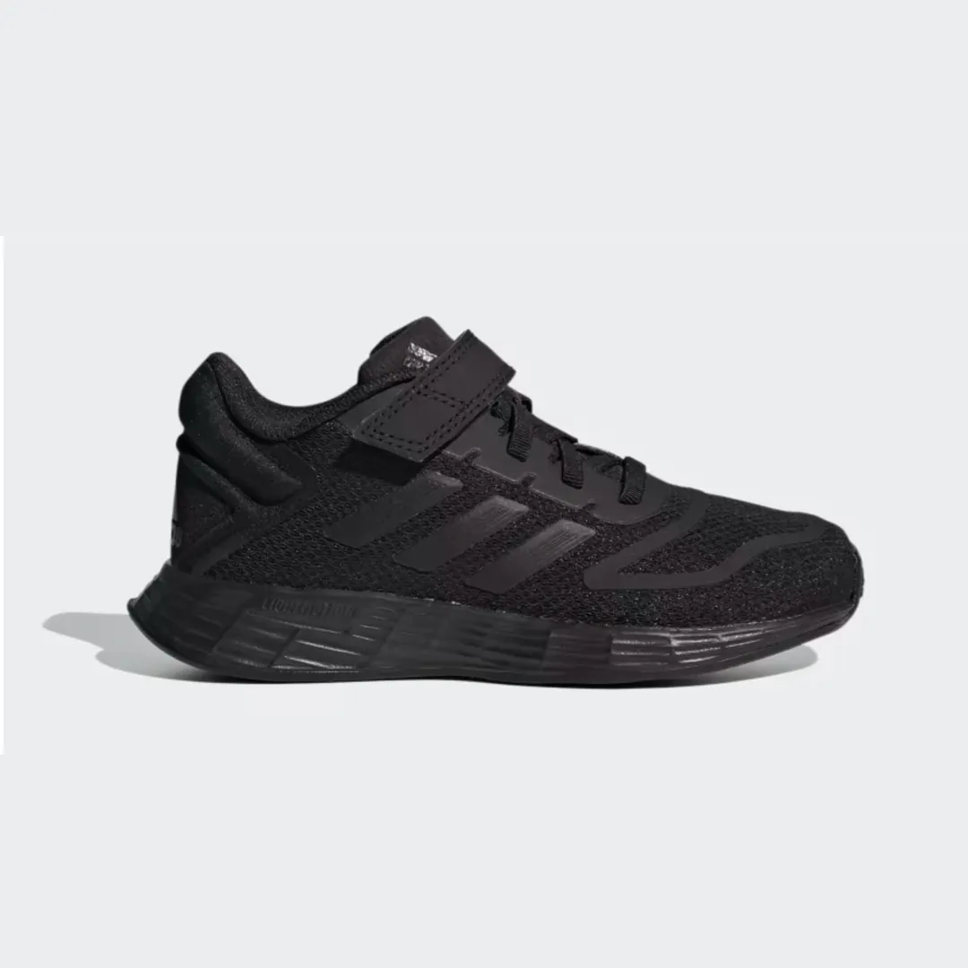 Academy Shoes Adidas Adidas Duramo 10 Kids Strap Fastening Running Shoes - Black