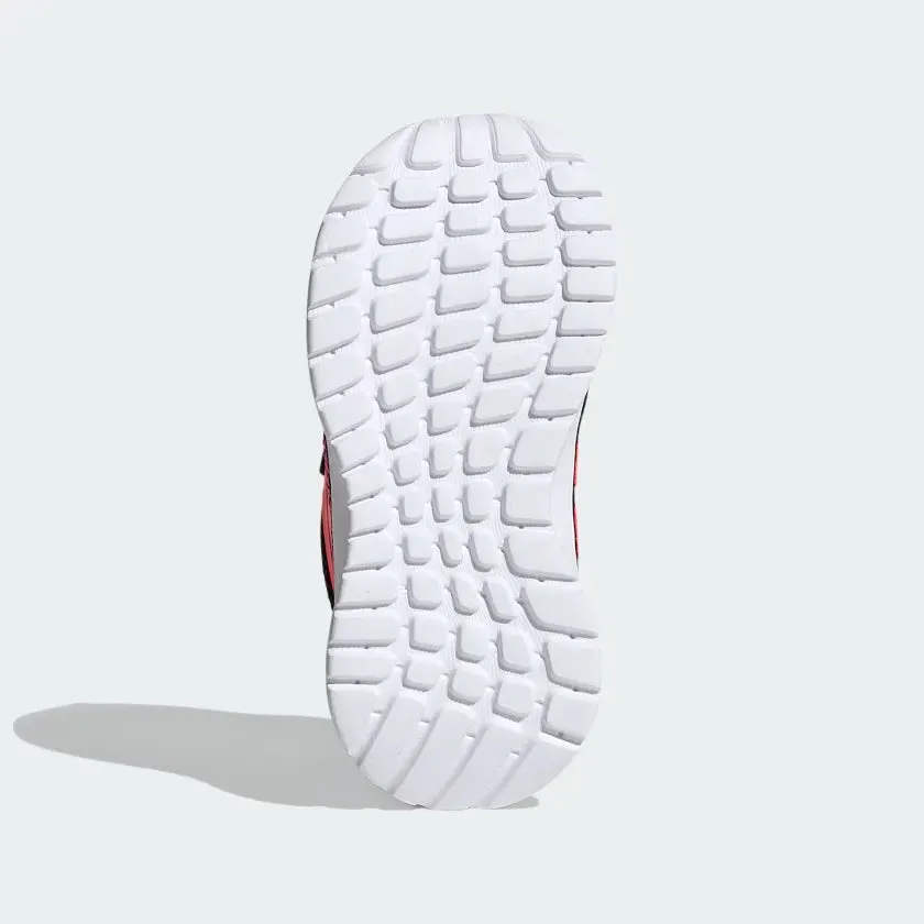 ADIDAS INFANT TENSAUR RUN I - Core Black / Signal Pink / Power Pink Adidas Suede Shoes