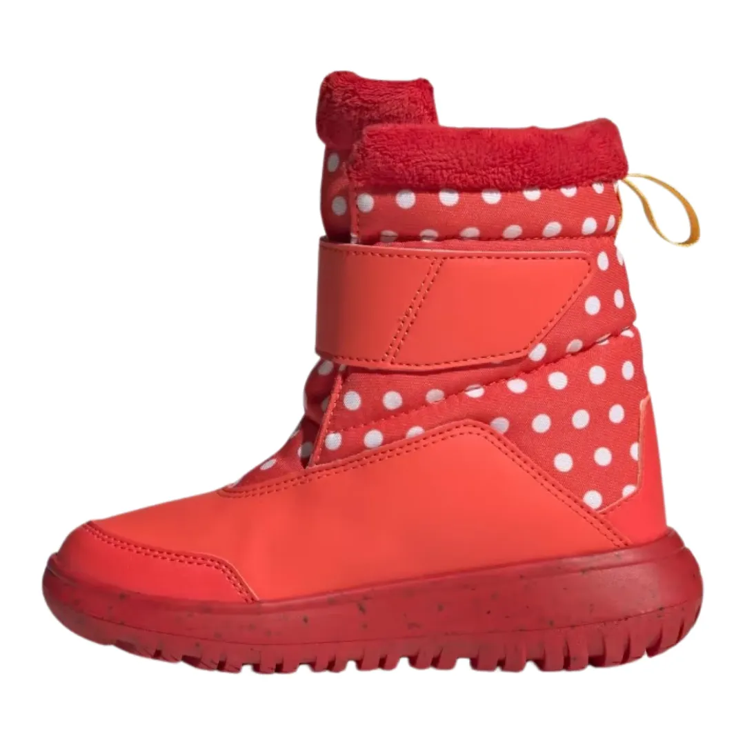 Adidas - Kid's Winterplay x Disney Boots 'Red' - Red / White Bellingham Shoes Adidas