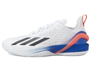 adidas Men's Adizero Cybersonic Tennis Shoe, White/Black/Solar Red, 12.5 Adidas Ultraboost 1.0 Running Shoes
