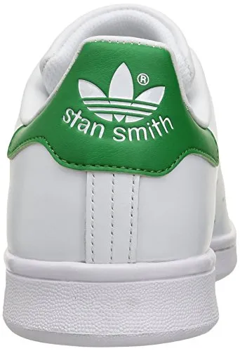 adidas Men's Originals Stan Smith Sneaker, White/White/Fairway, 9.5 M US Adidas Cycling Shoes
