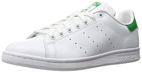 adidas Men's Originals Stan Smith Sneaker, White/White/Fairway, 9.5 M US Adidas Shoe Strings