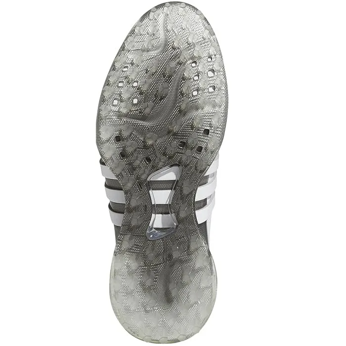 Adidas Men's Tour360 25 Spikeless Golf Shoes - Cloud White/Silver Metallic Adidas Powerlift Weightlifting Shoes