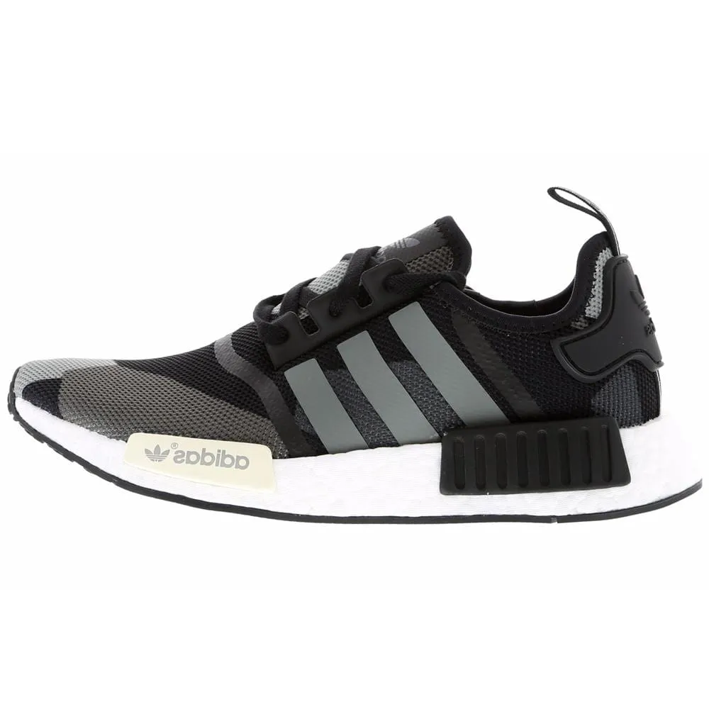 ADIDAS NMD R1 - Core Black Chalk White Vintage Shoes Adidas