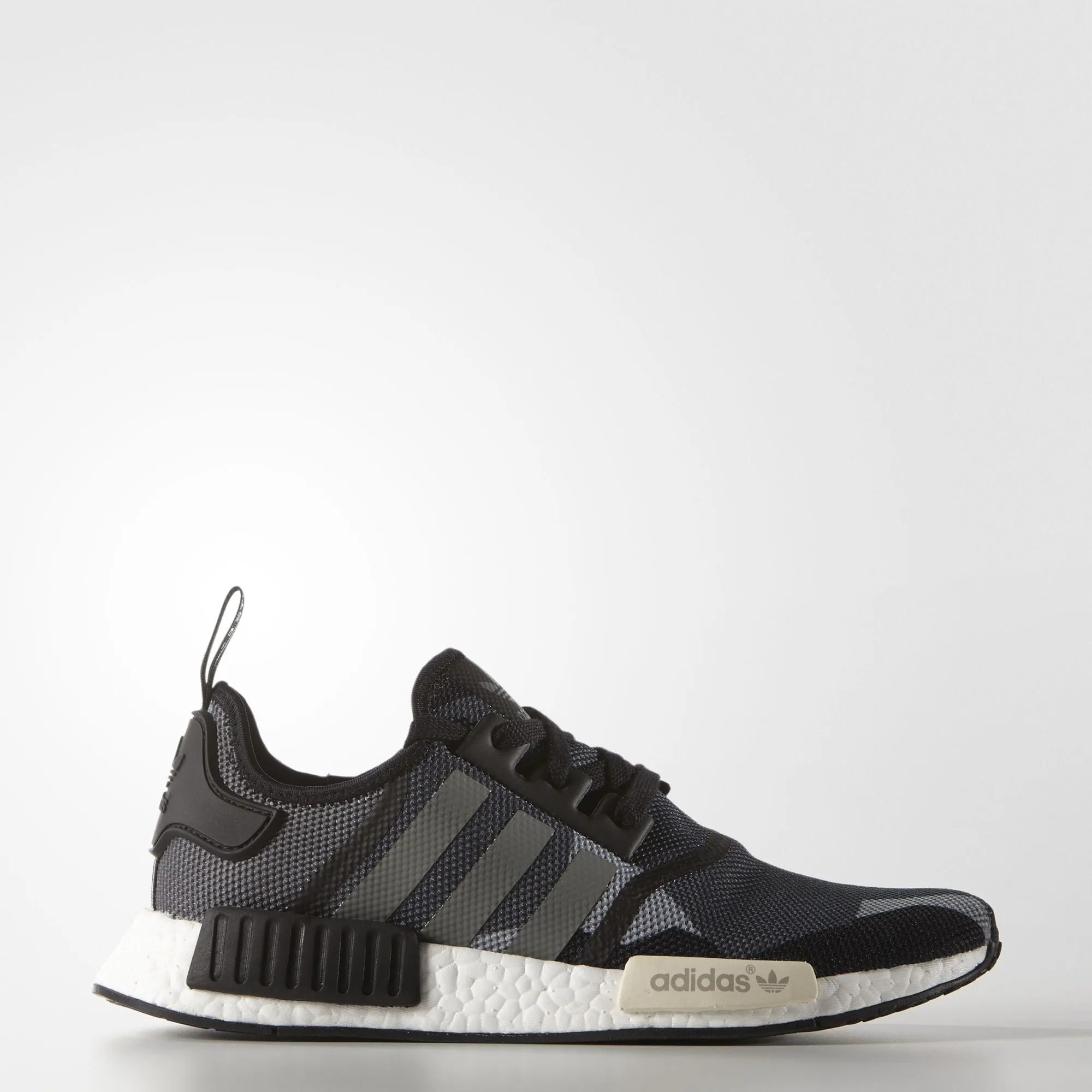 Adidas Shoes Basic ADIDAS NMD R1 - Core Black Chalk White