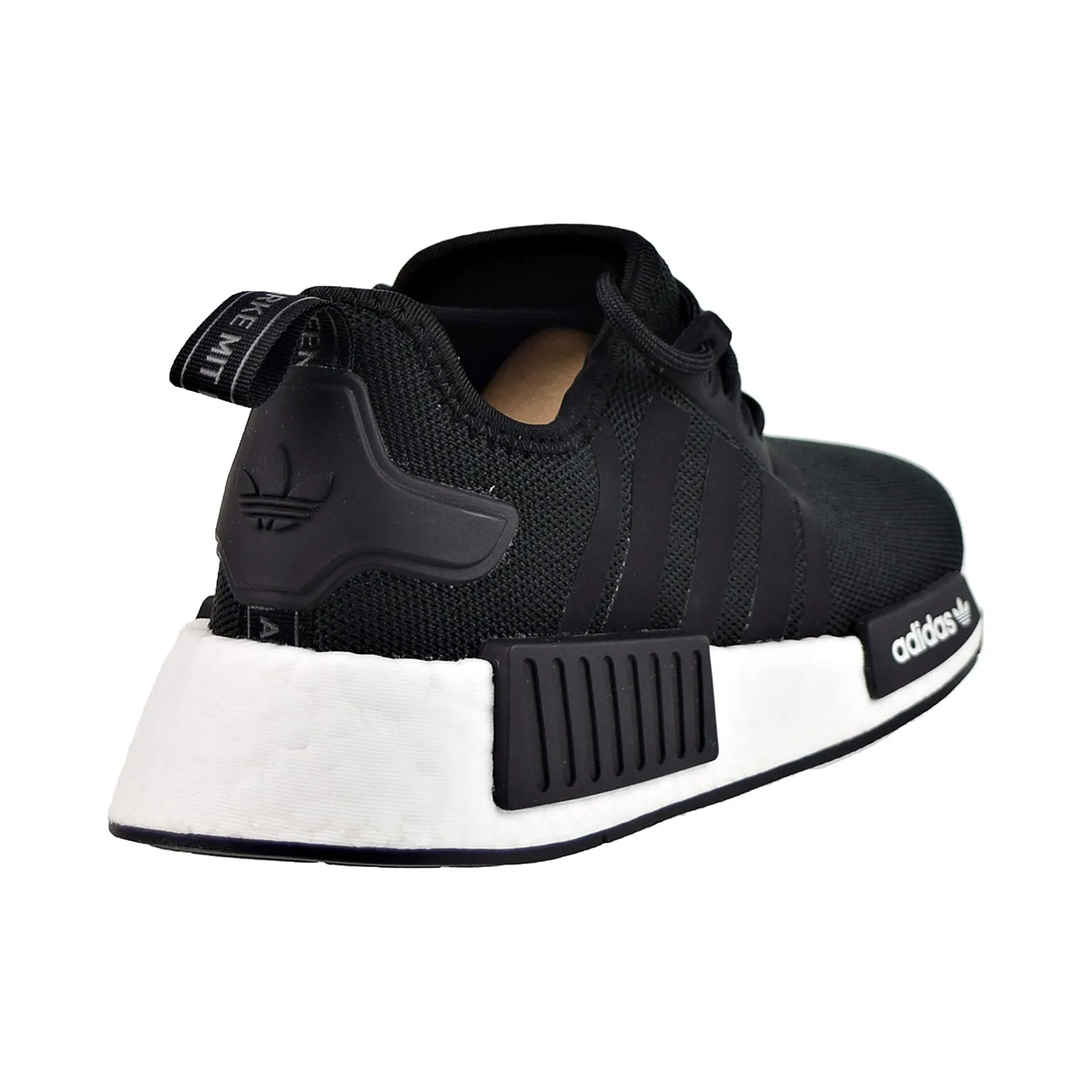 Adidas NMD_R1 Refined Big Kids' Shoes Core Black-Cloud White Adidas S2g Spikeless Leather 24 Golf Shoes