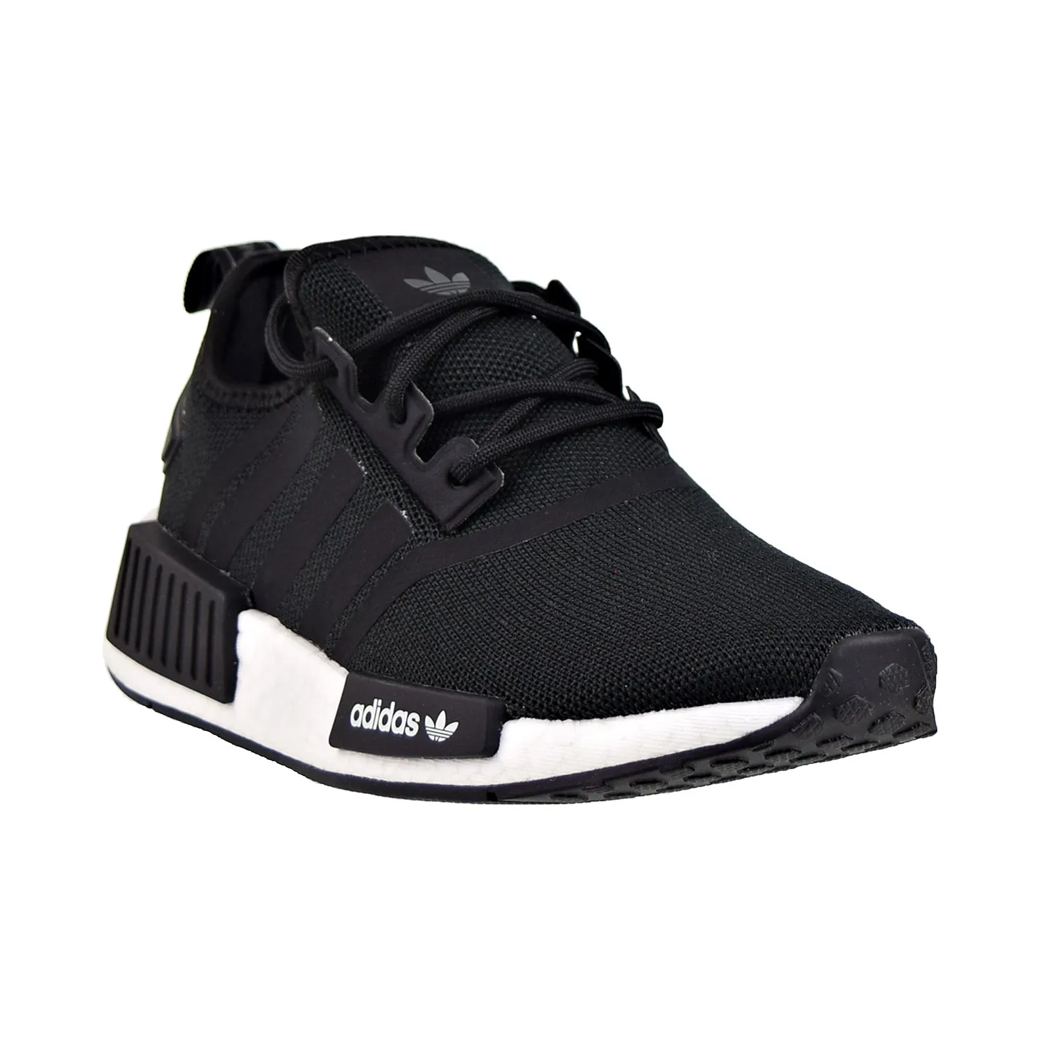Adidas Olympic Shoes Adidas NMD_R1 Refined Big Kids' Shoes Core Black-Cloud White