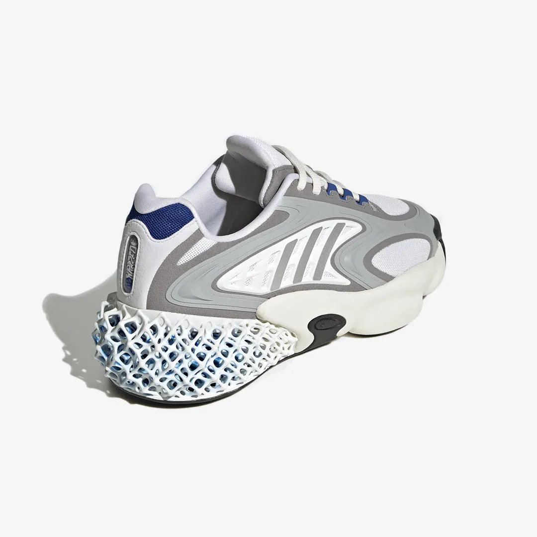 Adidas Originals | 4D KRAZED  { CLOUD WHITE/SILVER METALLIC Adidas Torsion System Shoes
