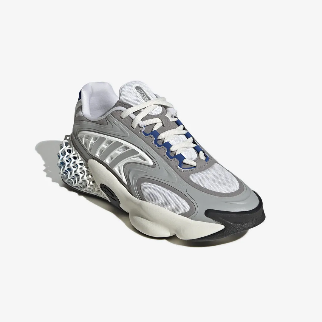 Adidas Originals | 4D KRAZED  { CLOUD WHITE/SILVER METALLIC Rasta Shoes Adidas