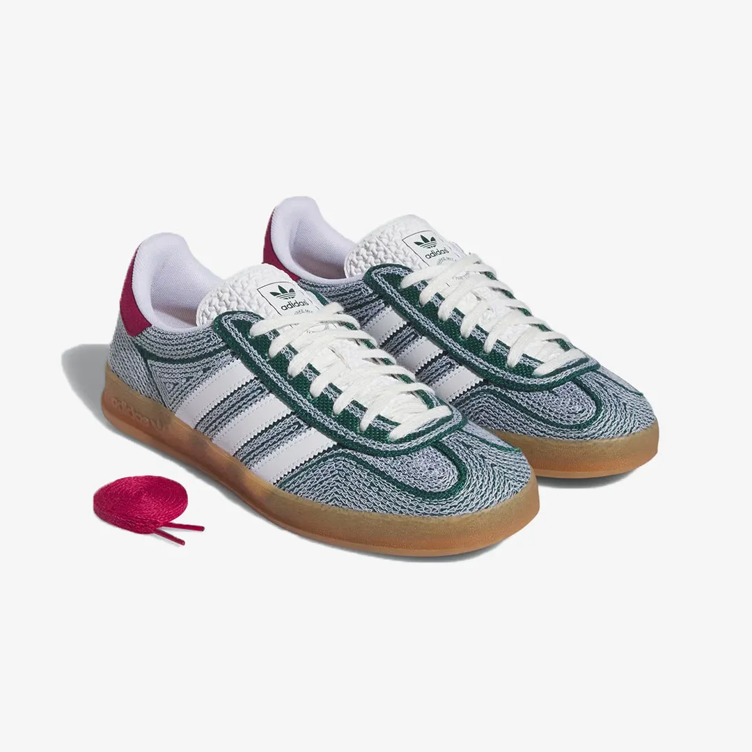 Adidas Originals | SEAN WOTHERSPOON GAZELLE INDOOR  { COLLEGIATE GREEN/CLOUD WHITE/GUM Cheap Adidas Running Shoes