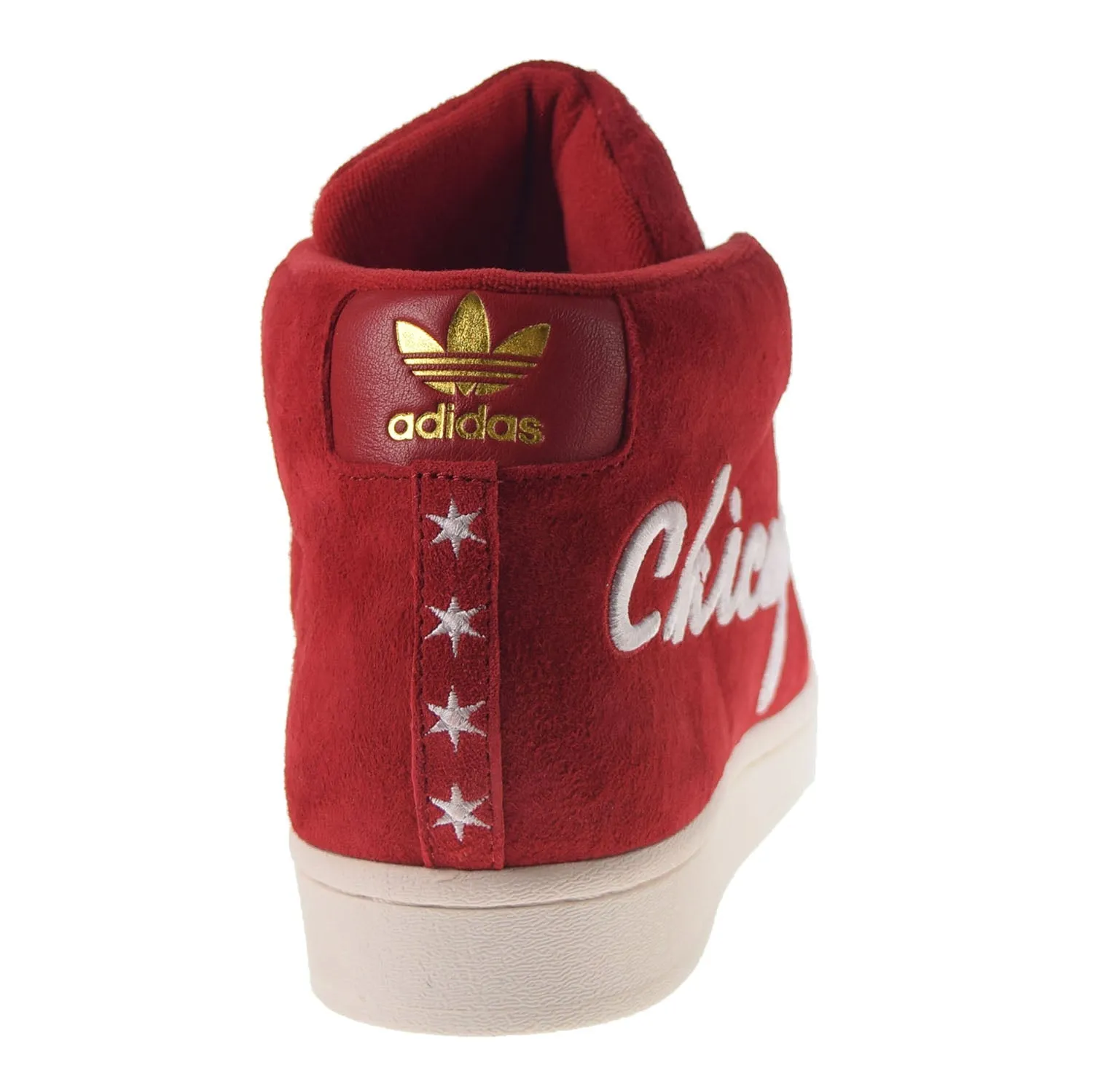 Adidas Crazy 1 Basketball Shoes Adidas Pro Model Men's Shoes Power Red-Cloud White-Gold Foil