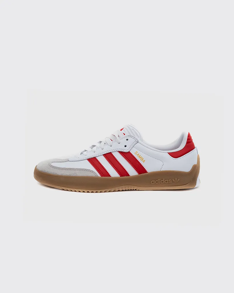 Adidas Originals Stan Smith Shoes Adidas Puig Samba - White/Scarlet/Gum
