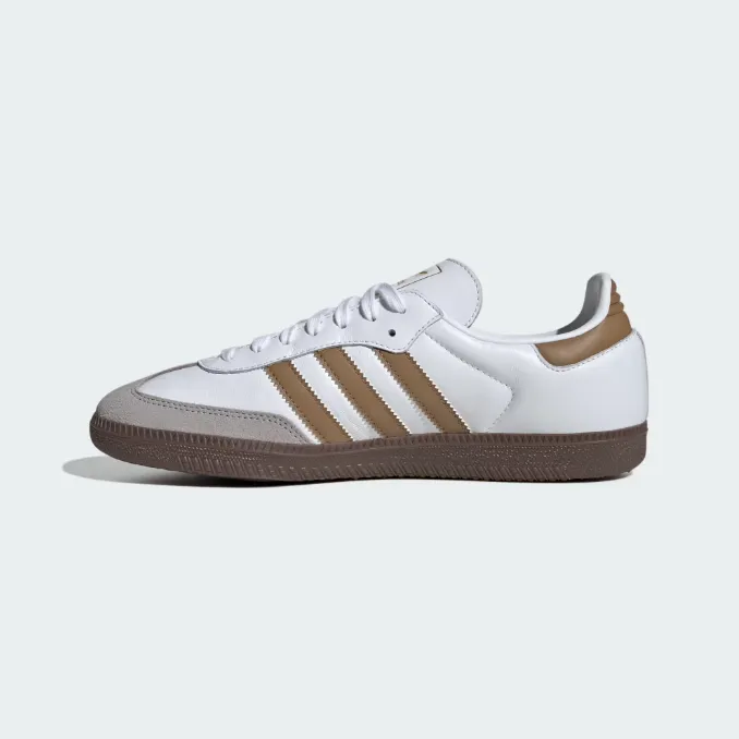 Adidas Shoes Ph Adidas Samba OG - Cloud White / Brown Desert / Clear Granite