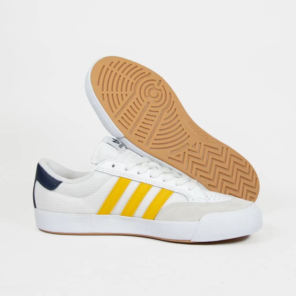 Adidas Skateboarding - Nora Vasconcellos Shoes - Footwear White / Bold Gold / Collegiate Navy Adidas Zx 2k Boost 2.0 Shoes