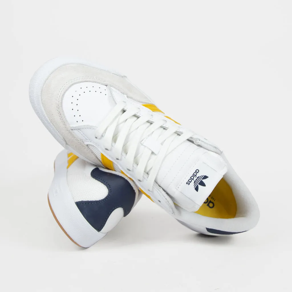 Adidas Shoe Size Chart Compared To Nike Adidas Skateboarding - Nora Vasconcellos Shoes - Footwear White / Bold Gold / Collegiate Navy