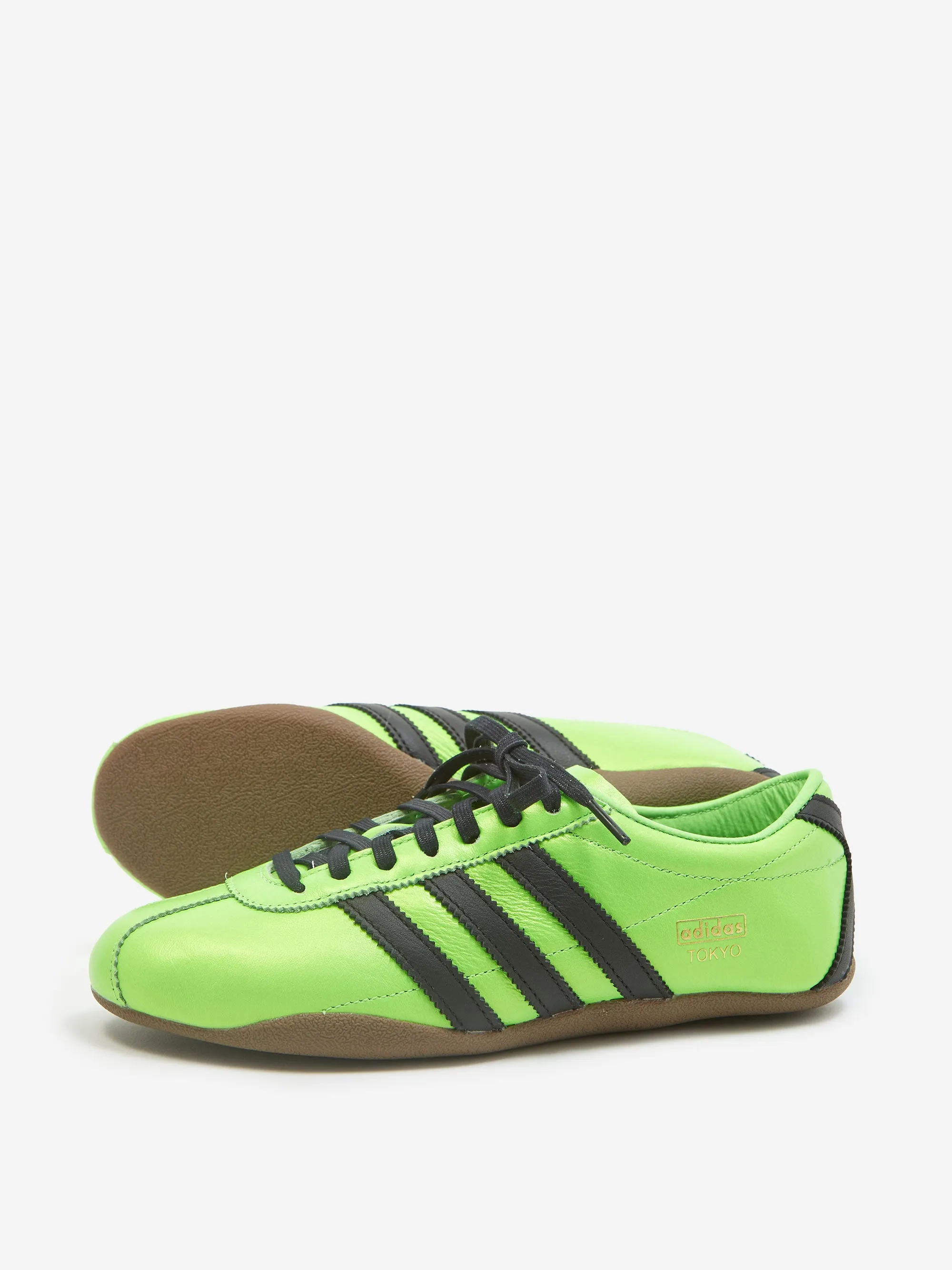 Adidas Originals Samba Long Tongue Casual Shoes Adidas Tokyo Decon W - Solar Green/Core Black/Gold Metallic