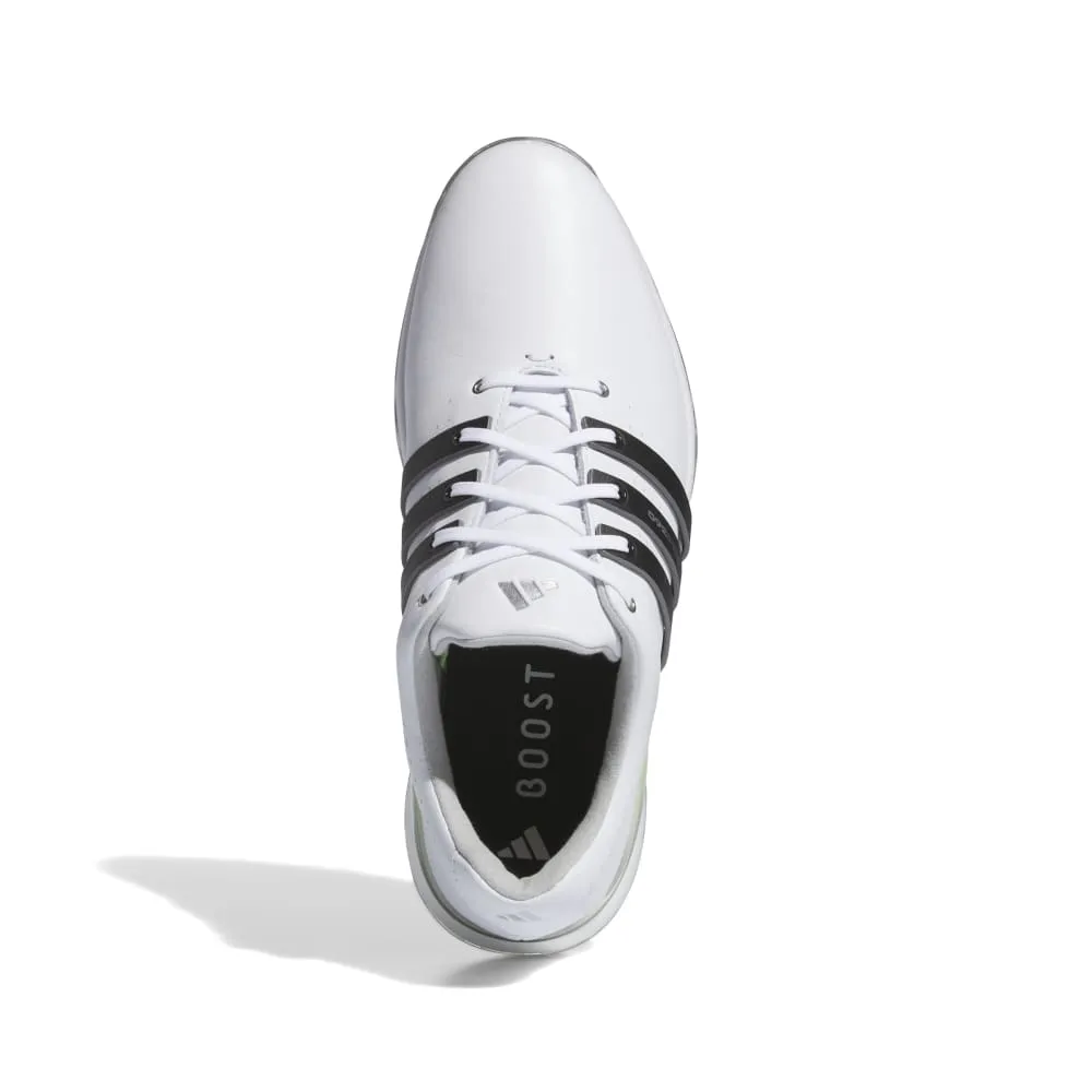 adidas Tour 360 24 Boost Golf Shoes - White/Black/Green Spark Bathing Ape Adidas Shoes