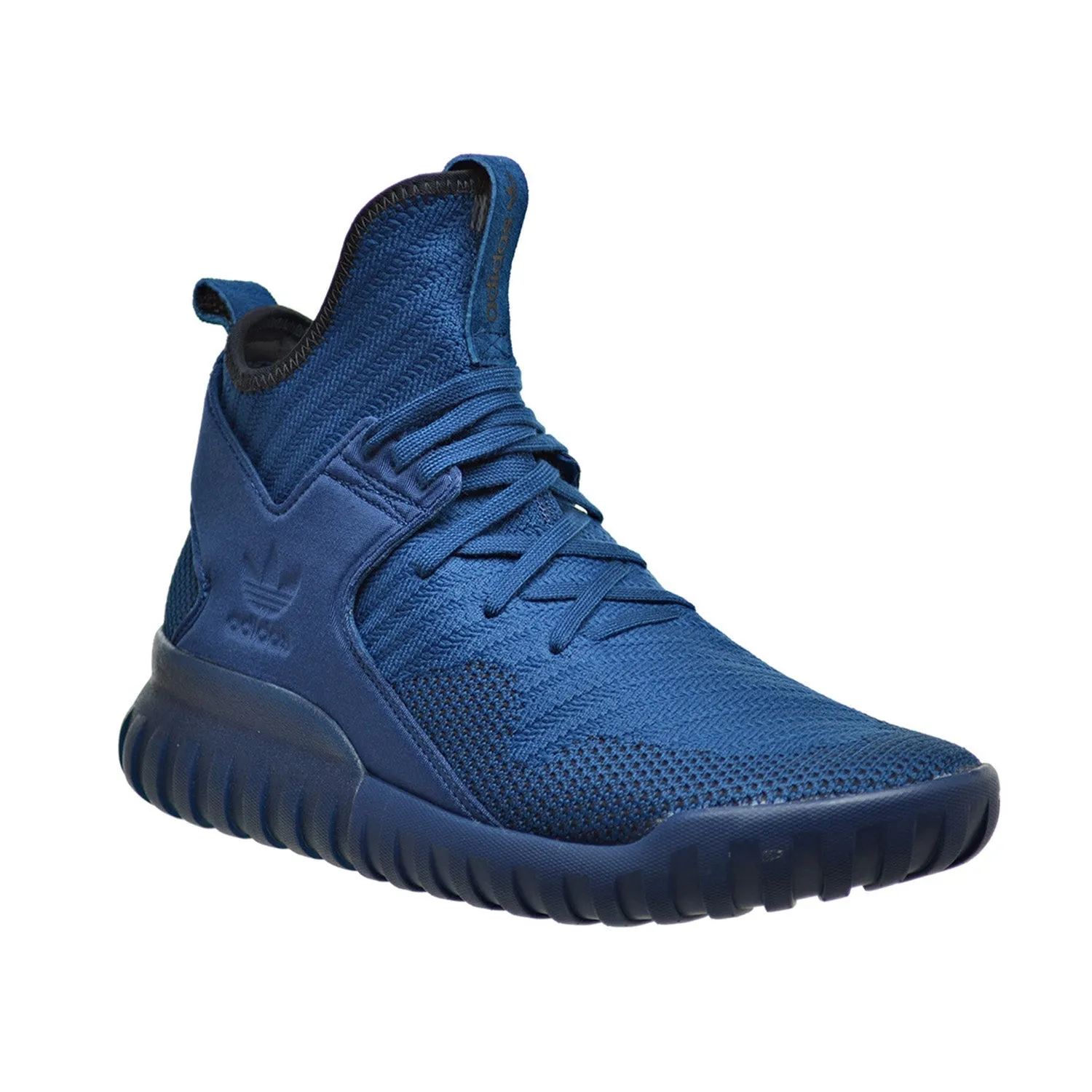 Adidas Tubular X Prime Knit Mens Shoes Navy Tech Steel/Tech Steel/Black Adidas Adizero Scorch Football Shoe