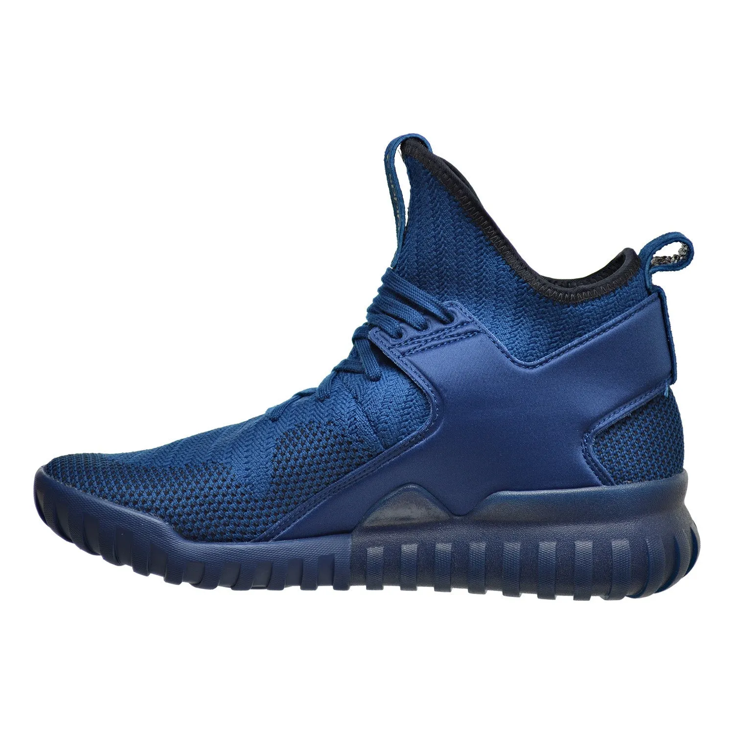 Adidas Tubular X Prime Knit Mens Shoes Navy Tech Steel/Tech Steel/Black Adidas 360 24 Golf Shoes