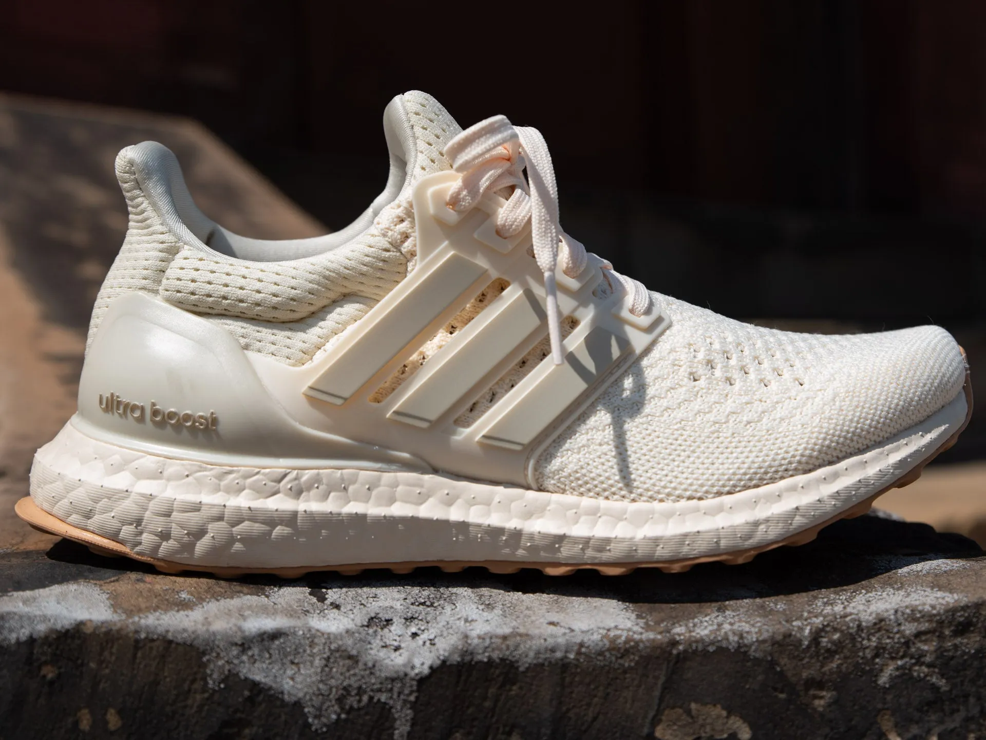 Adidas Women's Ultraboost 1.0 'Wonder White/Aluminum' Adidas Waffle Shoes