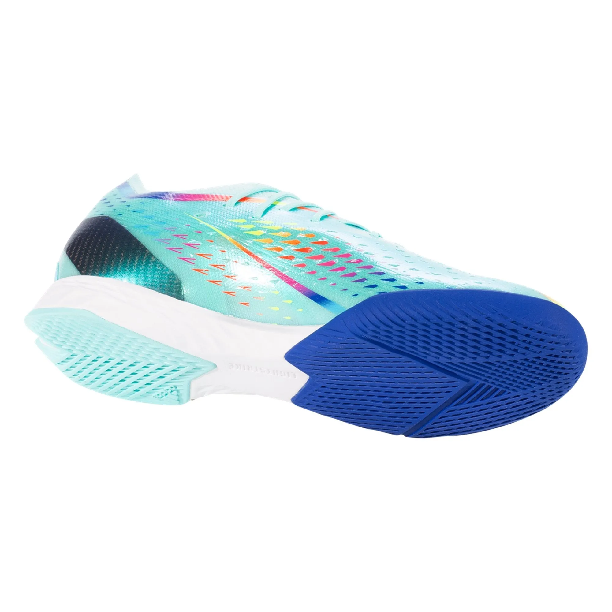 adidas X Speedportal.1 IN Indoor Soccer Shoe - Clear Aqua/Solar Red/Power Blue Adidas Water Shoe