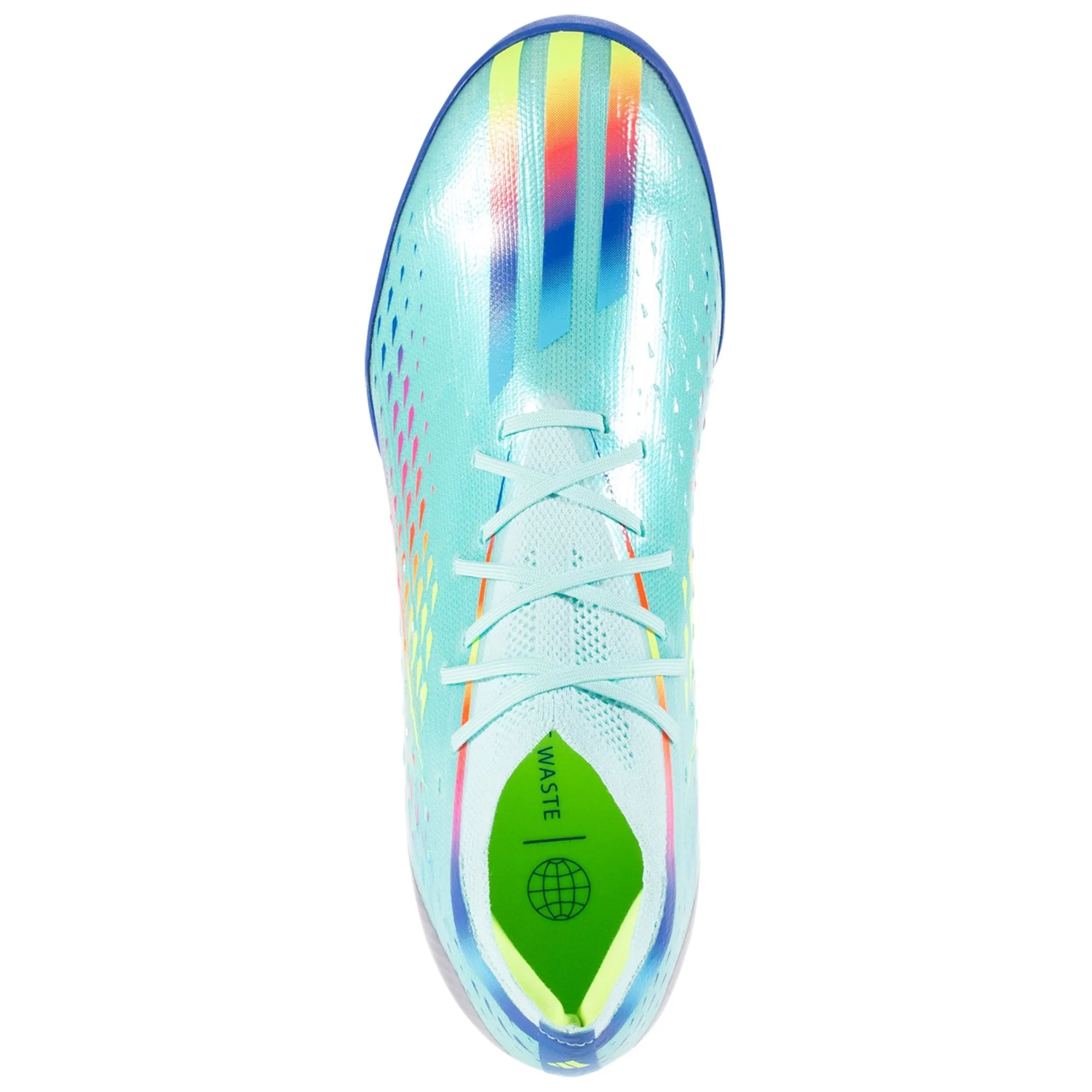 adidas X Speedportal.1 IN Indoor Soccer Shoe - Clear Aqua/Solar Red/Power Blue Adidas Trail Shoes