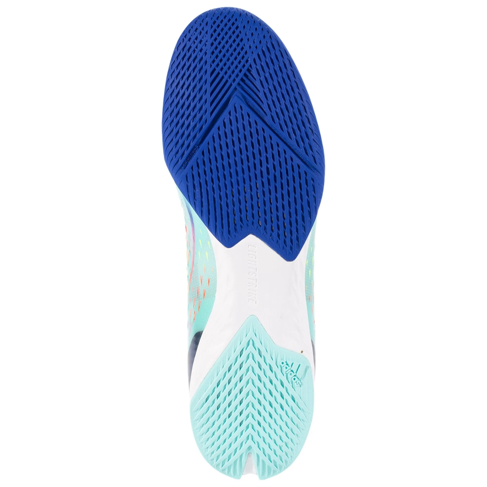 Tkd Adidas Shoes adidas X Speedportal.1 IN Indoor Soccer Shoe - Clear Aqua/Solar Red/Power Blue
