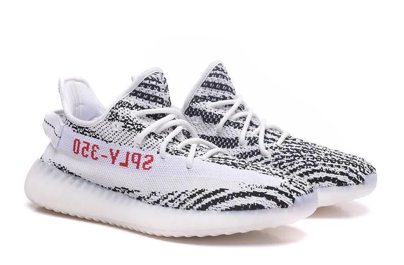Adidas YEEZY BOOST 350 V2 'Zebra' Shoes Men Women Sneaker Sale All Size US 7-11 Adidas Traxion Shoes