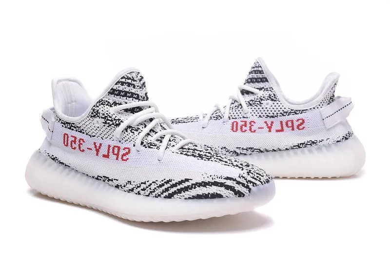 Adidas YEEZY BOOST 350 V2 'Zebra' Shoes Men Women Sneaker Sale All Size US 7-11 Adidas Shoes Jogger
