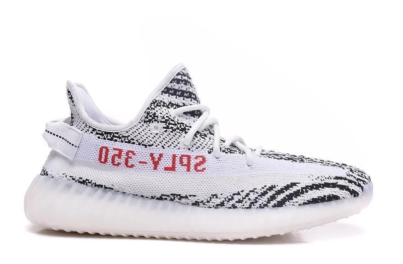 Adidas YEEZY BOOST 350 V2 'Zebra' Shoes Men Women Sneaker Sale All Size US 7-11 Adidas Adipower Weightlifting Ii Shoe