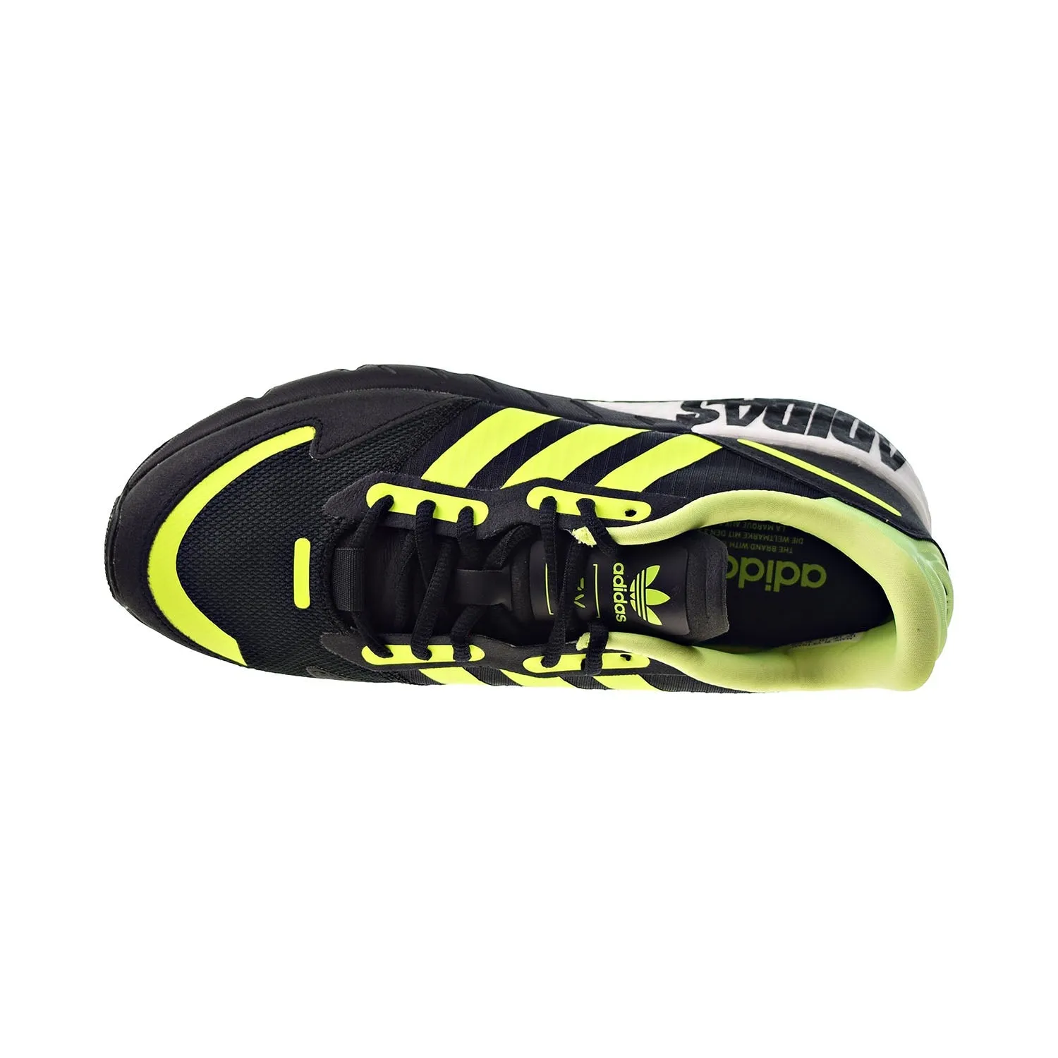 Adidas Shoes Futsal Adidas ZX 1K Boost Men's Shoes Core Black-Solar Yellow-Matte Silver
