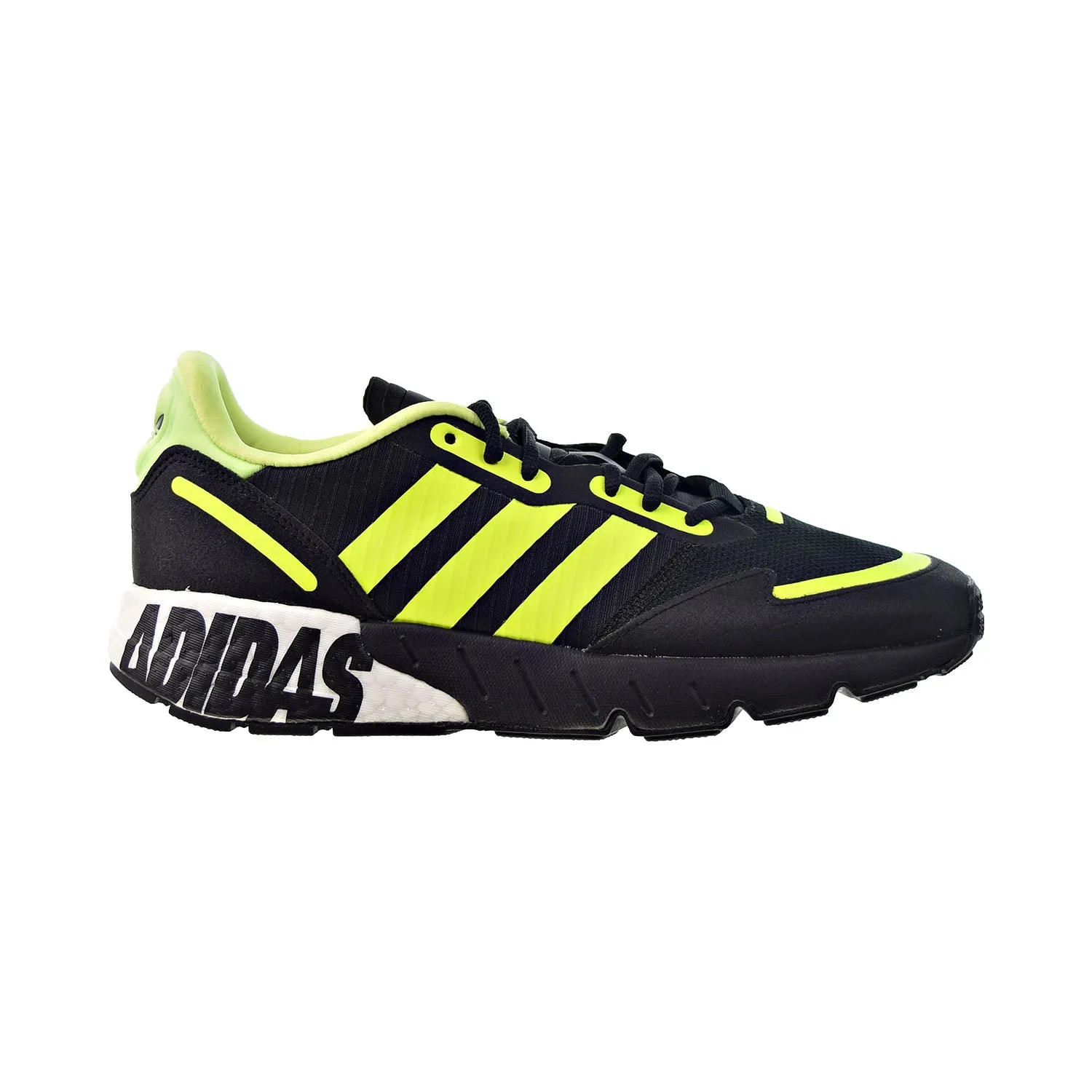 All Adidas Shoes Ever Made Listed Adidas ZX 1K Boost Men's Shoes Core Black-Solar Yellow-Matte Silver
