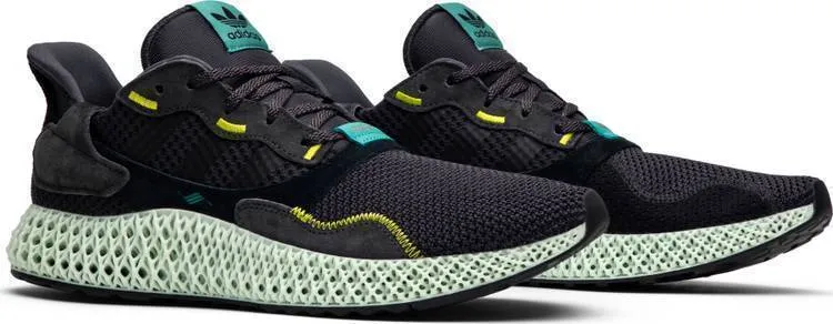 Adidas ZX 4000 Futurecraft 4D 'Carbon' Shoes Men Women Sneaker !!! CYBER MONDAY SALE !!! Adidas Safety Shoes