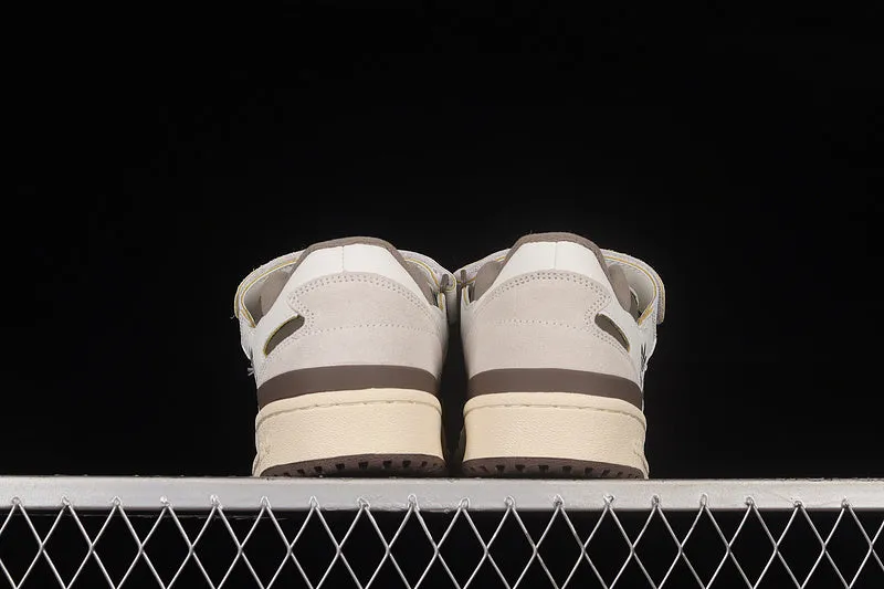 adidasMens Forum 84 Low - White/Brown Adidas Shoe Laces Replacement