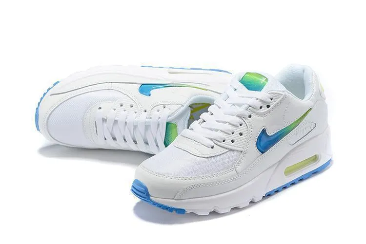 Nike Air Max 90 'White Sky Blue' Shoes Sneaker Sale Men Size US 7-11 Asics Gel Phoenix 8 Running Shoe