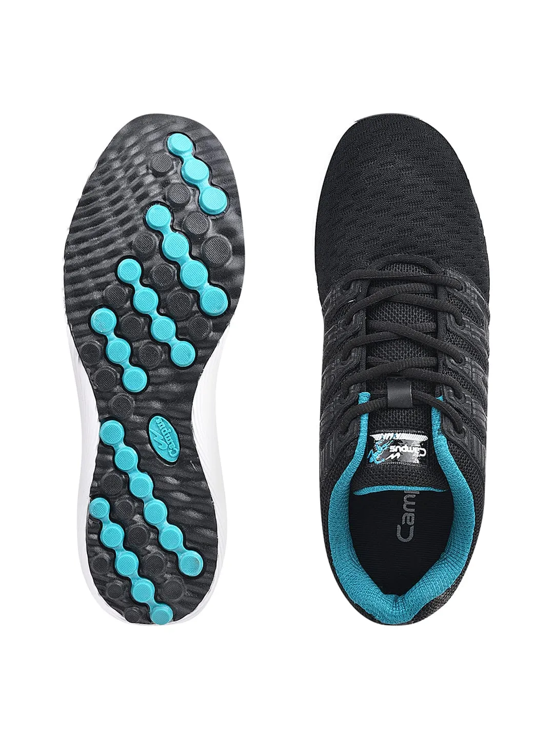 Running Shoes For Overpronation And Flat Feet REON Men's Black Running Shoes