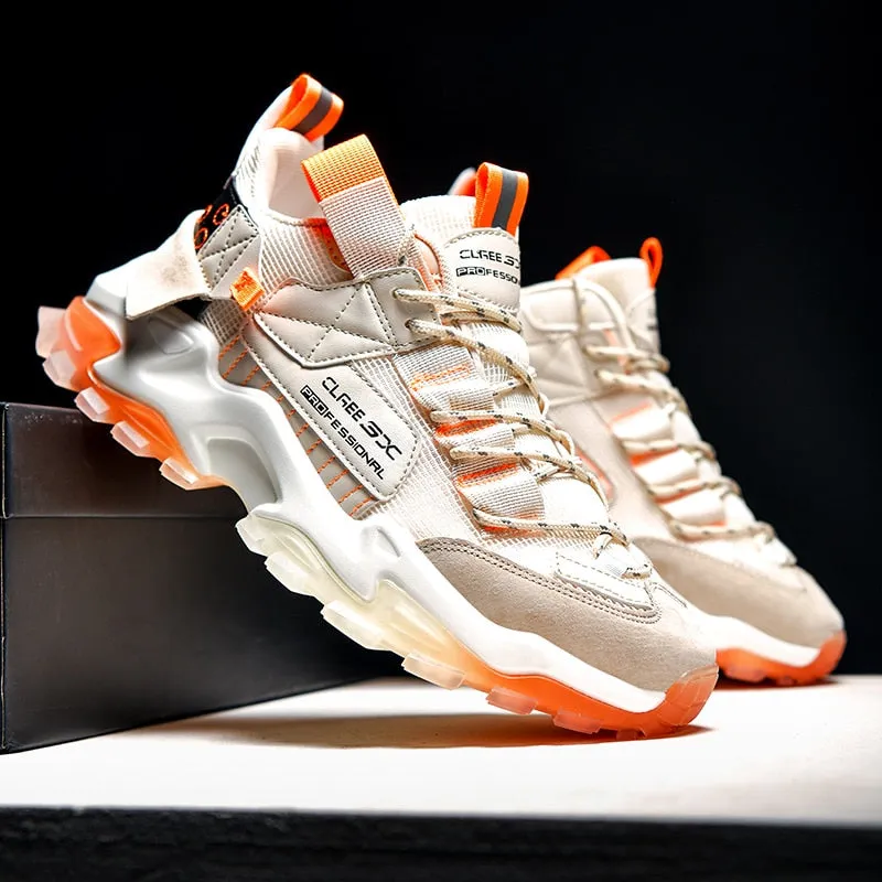 Sneakers Gucci Men Lace-up Breathable Sneakers